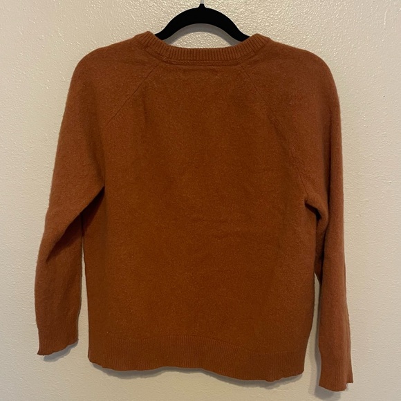 Goodthreads Lambs Wool Kids Sweater Size XL Orange Unisex Fall - Picture 3 of 6